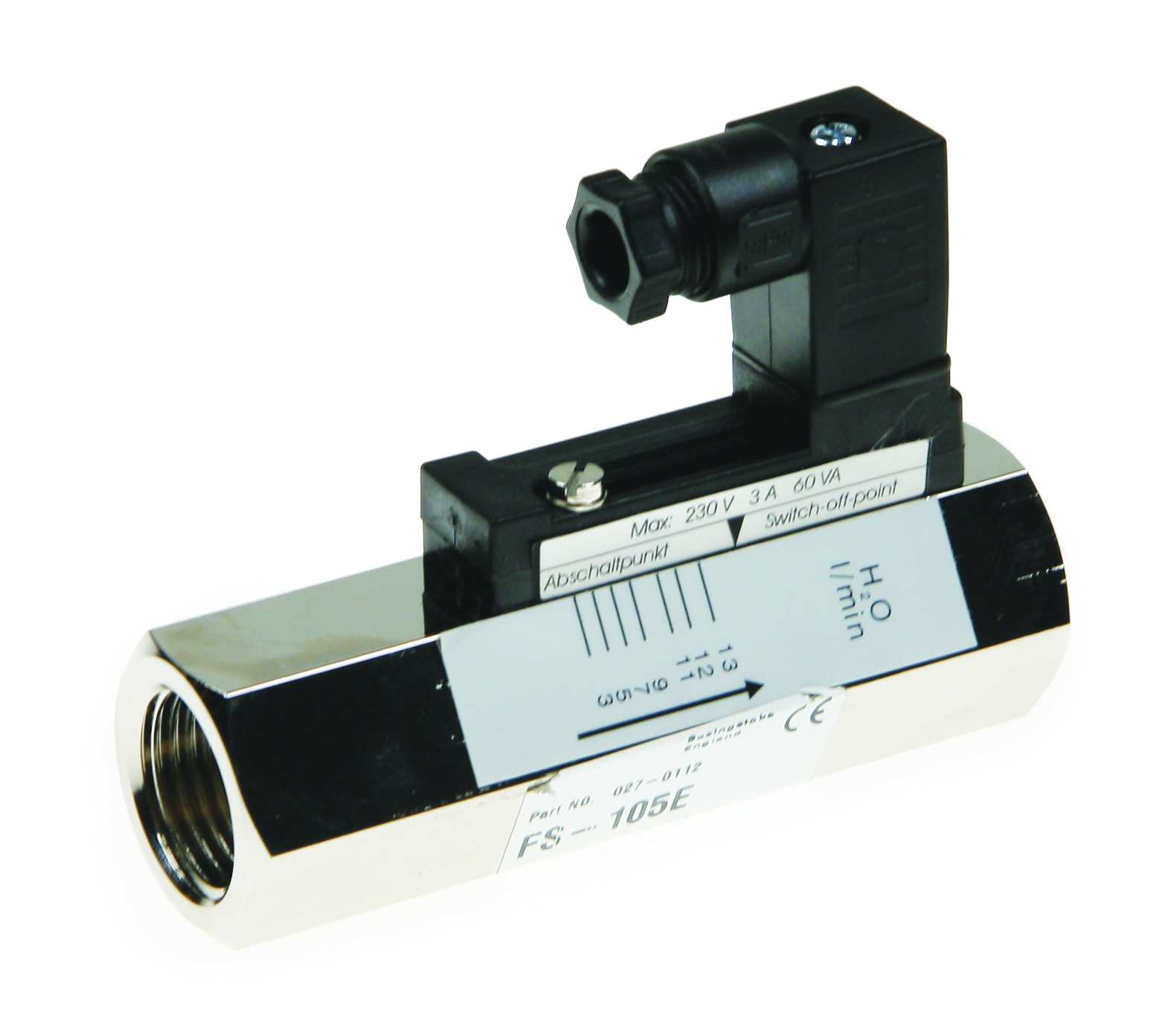 Flow Switch Fs E Series Adjustable Type